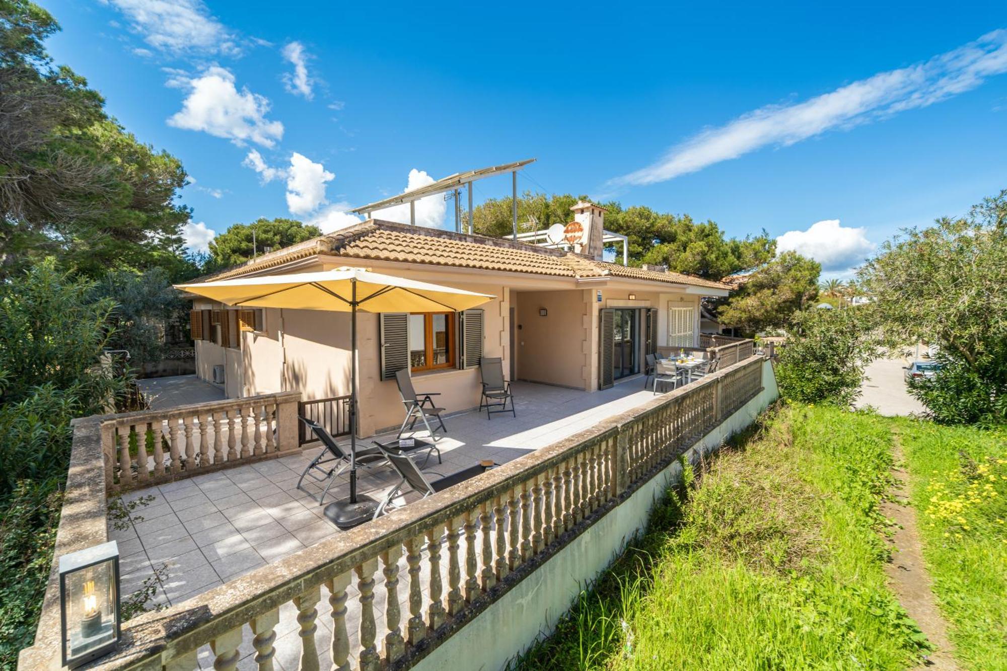 Villa Can Canta Natura Park House At Platja De Muro Beach 外观 照片