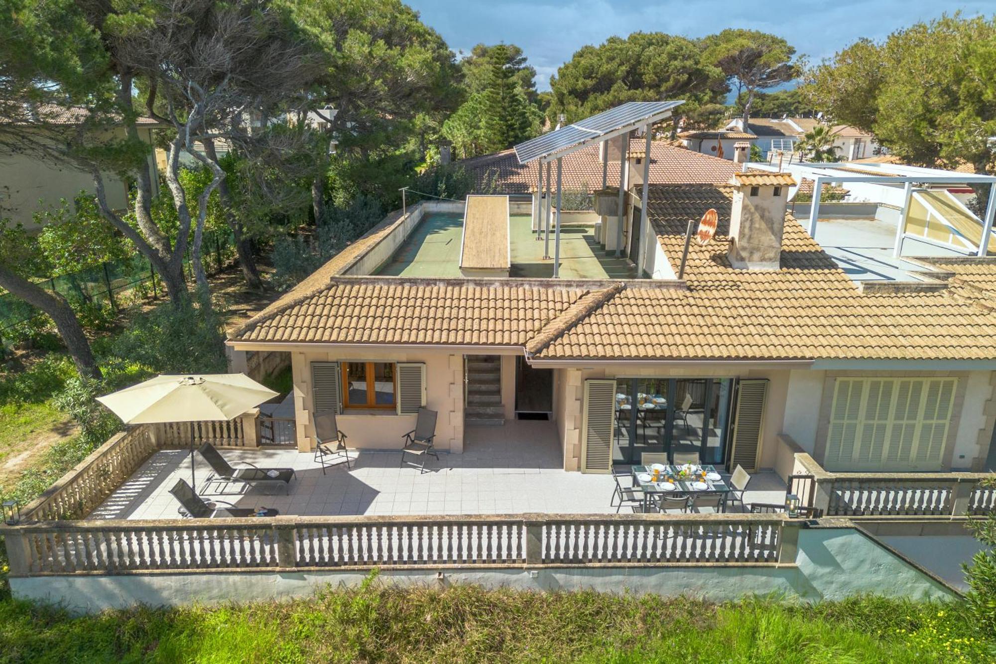 Villa Can Canta Natura Park House At Platja De Muro Beach 外观 照片
